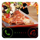 Fake Call Pizza & Ghost 2017 icon