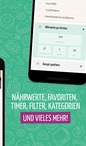 Rezepte zum Kochen and Backen