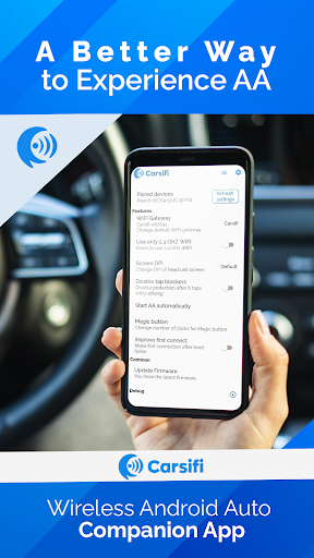 Android application Carsifi Wireless Android Auto screenshort