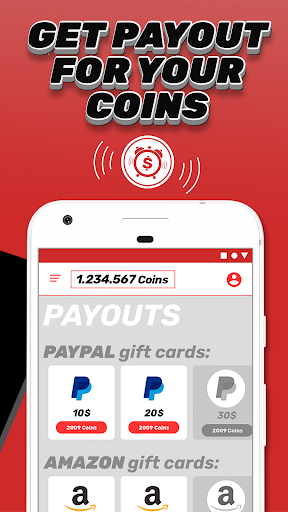 Cash Alarm: Gift cards & Rewards for Playing Games screenshots 5