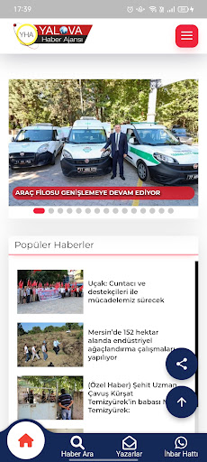 Android application Yalova Haber Ajansı screenshort