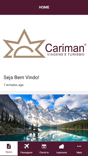 Android application Cariman Viagens screenshort