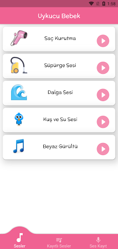 Android application Uykucu Bebek screenshort