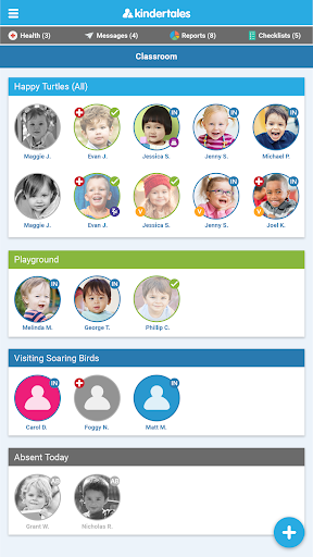 Android application Kindertales for Classrooms screenshort