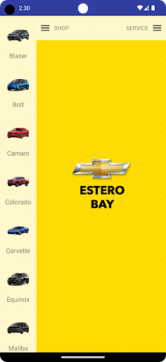 Android application Estero Bay Chevrolet screenshort
