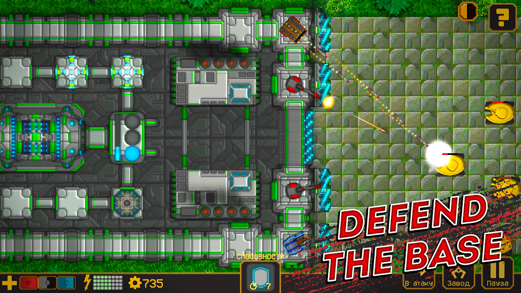 Tanks Defense 2.7.585 APK + Mod (Unlimited money / Unlocked / Endless / Weak enemy / Invincible) for Android