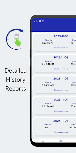 EasySign Attendance Screen 3