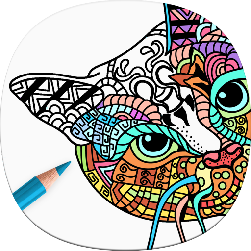 Cat Coloring Pages for Adults 2.2 Icon