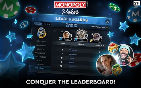 MONOPOLY Poker - Texas Holdem Screenshot