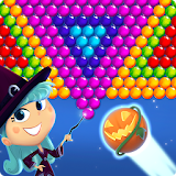 Bubble Shooter Halloween Witch icon