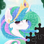 Cover Image of Télécharger Little Unicorn Pony Jigsaw  APK