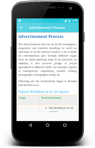 Advertisement Marketing Screen 2