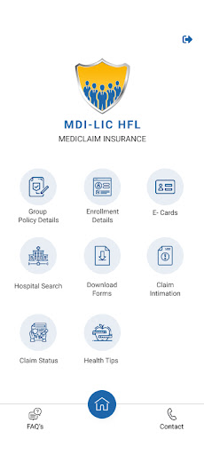MDI LIC-HFL Mediclaim Screen 2