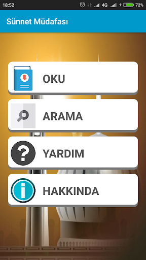 Android application Sünnet Müdafaası screenshort