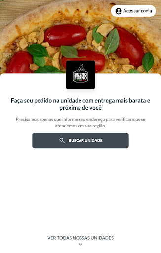 Android application Bueno Forno screenshort