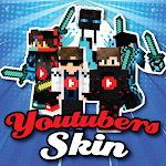 Cover Image of ดาวน์โหลด Youtuber Skins for Minecraft  APK