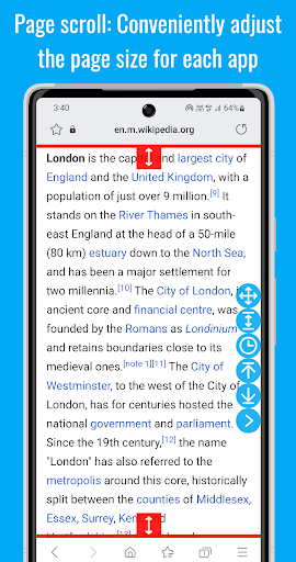 Screenshot of Flex: Multi-Speed Auto Scroll