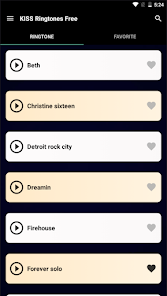 Screenshot 5 KISS Ringtones android