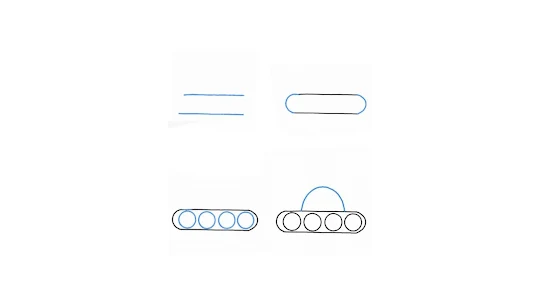 كيفية رسم الدبابات