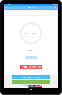 VPN servers in Russia Schermata