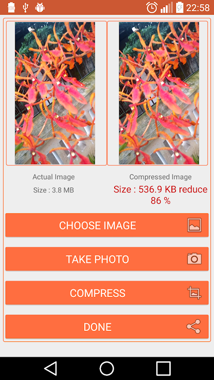 Compress Image , Resize & Crop - 2.5.0 - (Android)