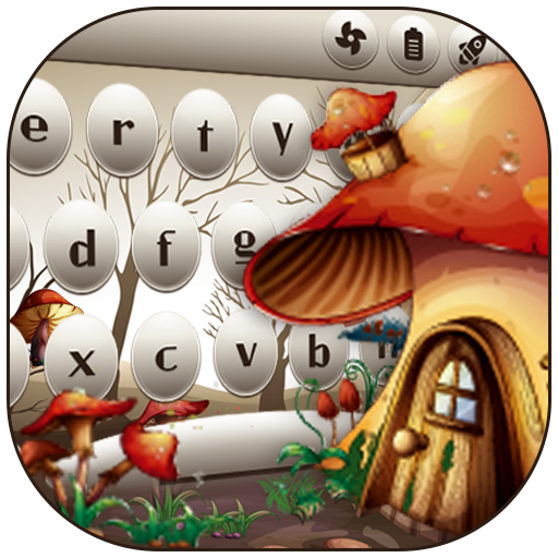 Mushroom Keyboard Theme logo
