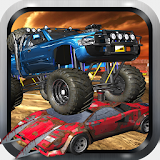 Monster car and Truck fighter icon
