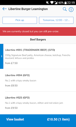 Libertine Burger Screen 2