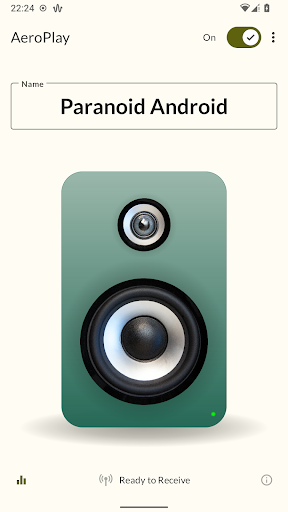 Android application AeroPlayne - AirPlay® Receiver screenshort