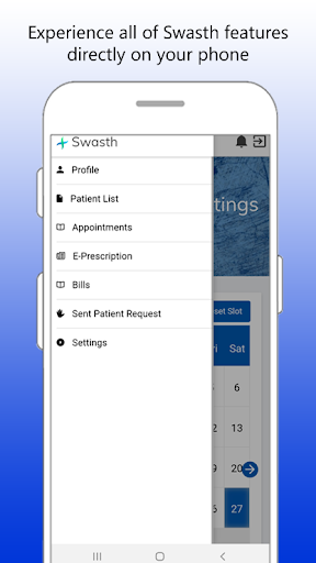 Android application Swasth Plus - For Providers screenshort