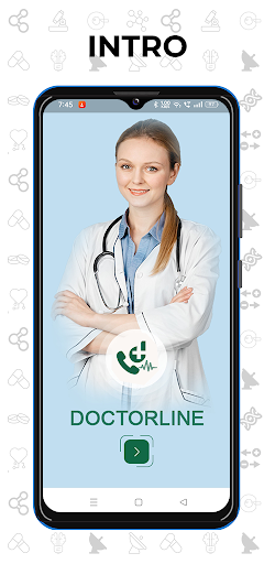 Android application Doctorline Patient screenshort