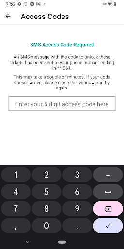 See Tickets Wallet Screen 3