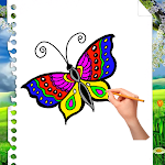 Cover Image of 下载 How To Draw Butterfly  APK