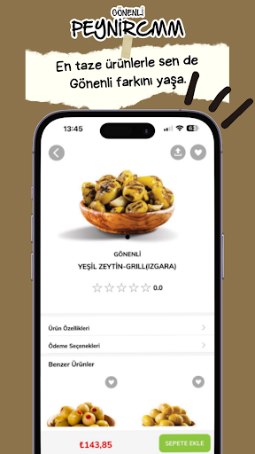 Gönenli PeynirCMM Screen 3