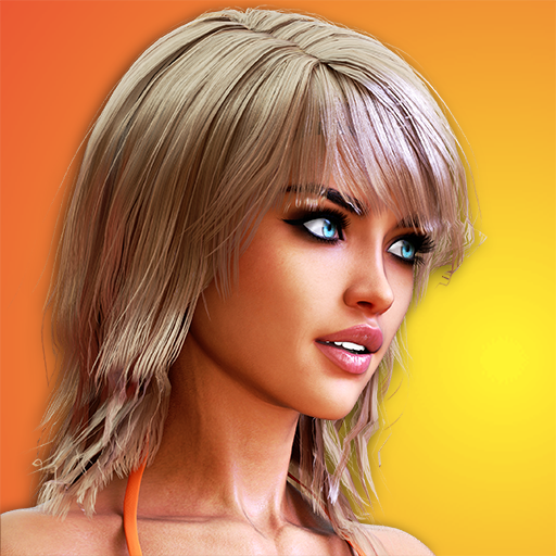 Simulator of a sexy girl (pran logo