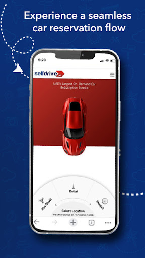 Selfdrive - Car Rental Screenshot 1 - AppWisp.com