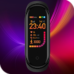 Cover Image of Download Miband4 WatchFace for Xiaomi  APK