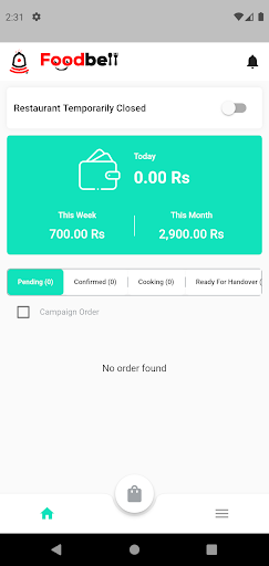 Foodbell Restaurant Screen 2