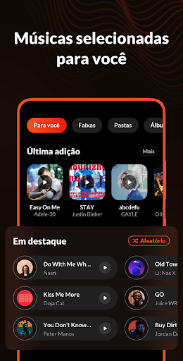 Visualização do aplicativo