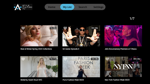 Style Culture TV Screen 2