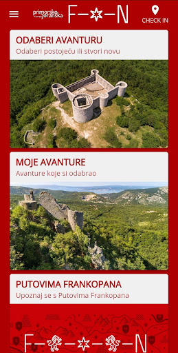 Android application The Routes of the Frankopans screenshort