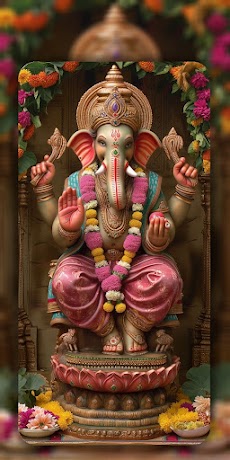 Ganesha Wallpaper 4Kのおすすめ画像1