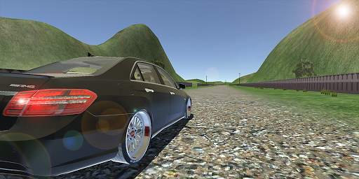 Android application E63 AMG Drift Simulator screenshort