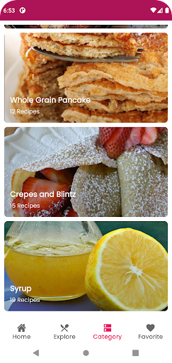 Easy Pancake Recipe Screen 2