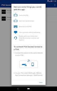 gå i stå biord ugentlig PS4 Second Screen - Apps on Google Play
