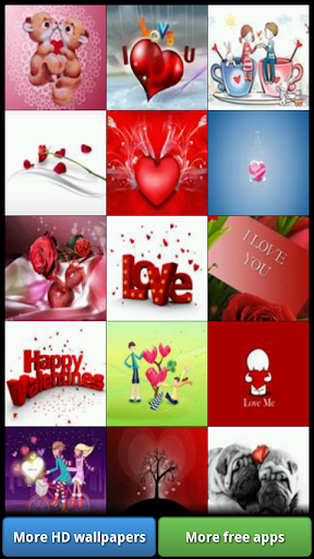 Android application Valentine's Day HD Wallpapers screenshort