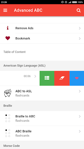 Advanced ABC Screen 2