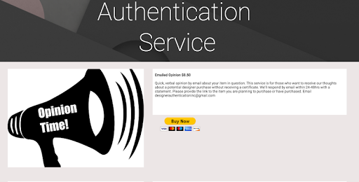 Designer Authentication Screen 3