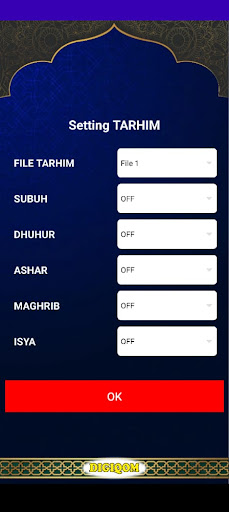 Android application DiqiqomV2 screenshort