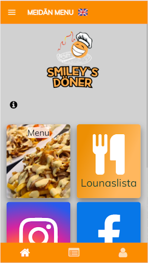 Android application Smiley's Döner screenshort